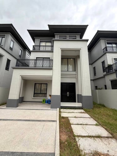 វីឡាសម្រាប់ជួលនៅបុរី ជីប ម៉ុង លែន ជ្រោយចង្វារ / Queen Villa BII Rent Chip Mong Land 6A