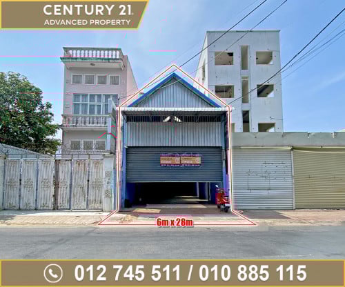 🏠 ឃ្លាំង សម្រាប់ជួល នៅជិតផ្សារមាន់អាំង