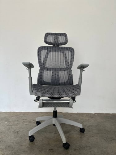 🛎️កៅអីការិយាល័យ Mesh Ergonomic មានខ្នើយក្បាល Ergonomic Mesh Office Chair with Headrest🔥