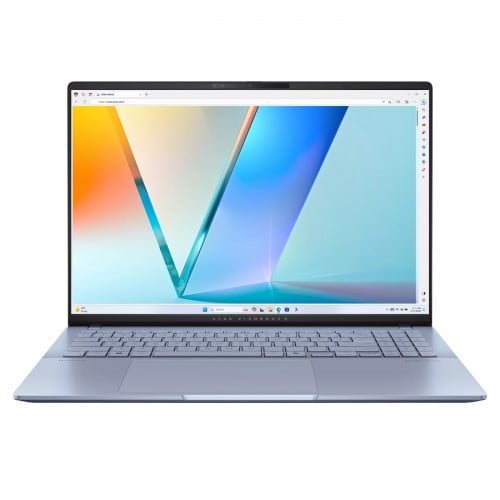 ASUS Vivobook S16 (S5606CA), 16.0-inch, 3K (2880 x 1800) OLED 120Hz, 7 255H, 16GB, 512GB – Mist Blue