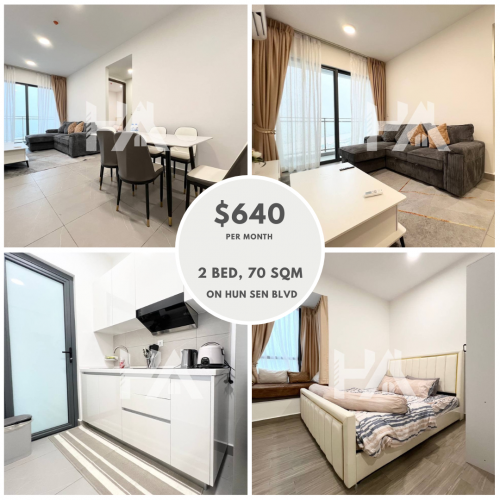 Condo to Rent on Hun Sen Blvd