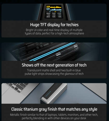 CUKTECH 20 Power Bank 25000mAh 210W