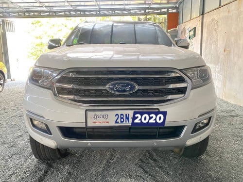 Ford Everest Titanium 2.0L ប្រើបាន 70000km ម្ចាសី1 ទិញពីក្រុមហ៊ុន