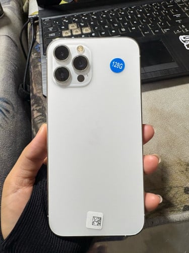 iPhone 12 Pro Max LL/A 128G សុំណុំហ្សុីន ស្អាត98%