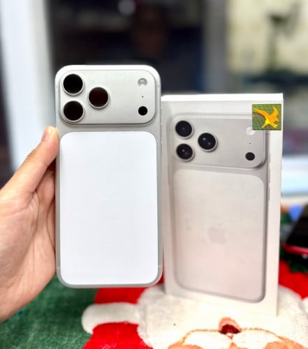 IPhone 17 Pro Max ទំហំផ្ទុក (256G) តួស្អាត 98.999% Model X/A សាកថ្មបាន 43ដង