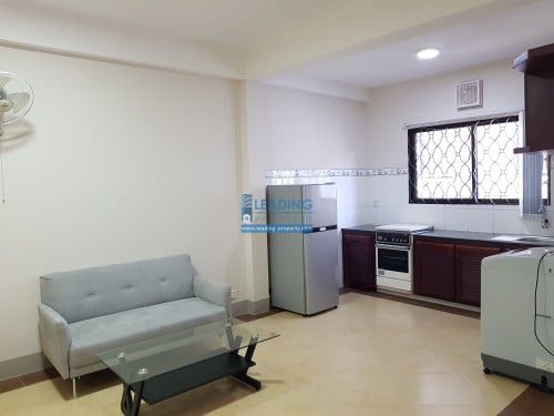 N314 | Nice Apartment 1 Bedroom with Gym For Rent in BKk2 Area