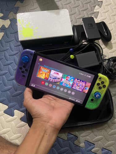 Nintendo Switch OLED Splatoon 3 Edition jailbreak 256G