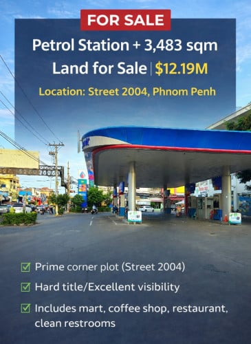 Petrol Station + 3,483 sqm Land for Sale | $12.19M | Street 2004 (Free Rebranding Advisory)