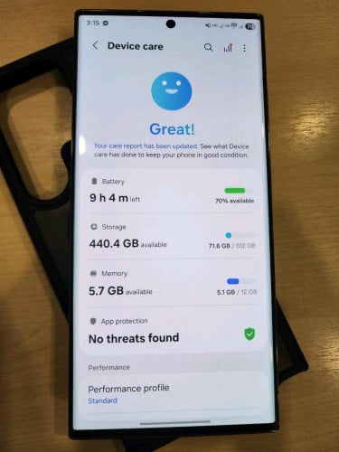 Samsung S23 Ultra Korea 12/512G 98%