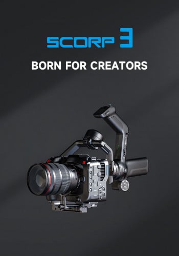 SCORP 3 Kit - Gimbal កម្រិត Cinema សម្រាប់ Filmmaker អាជីព
