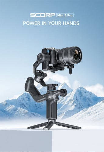 SCORP Mini 3 Pro - Gimbal ឆ្លាតវៃសម្រាប់ Content Creator