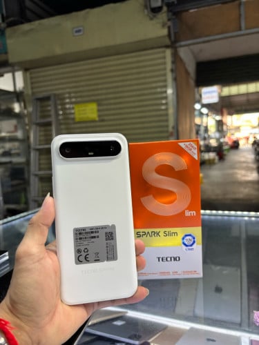 Tecno Spark slim 256G Ram8G Sim2 Global Full box 99%