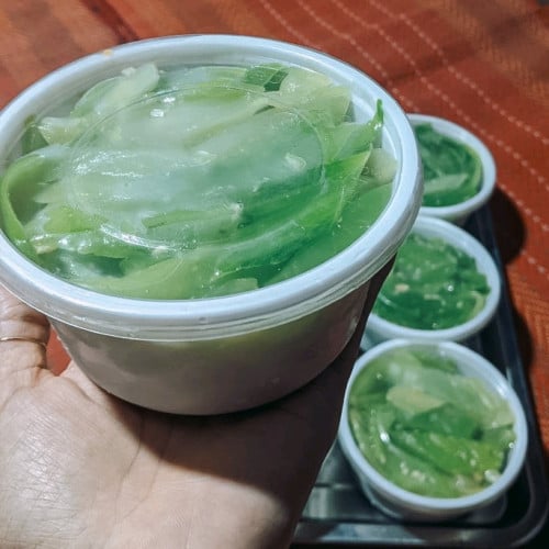 សាច់មាន់ស្ពៃខៀវ