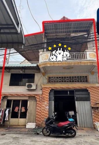 • ផ្ទះសម្រាប់លក់• ទំហំផ្ទះ   7m x 20m• ទំហំប្លង់សរុប (93m2)• តំលៃ​:    1xx,xxx$•  មានចំណូល 400$/ខែ