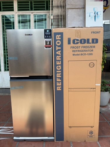 ទូទឹកកក Icold ខ្នាត ១ម៉៣០ ថ្មីកេស កកស្ងួត សេរីថ្មី 2026 ធានា២ឆ្នាំ
