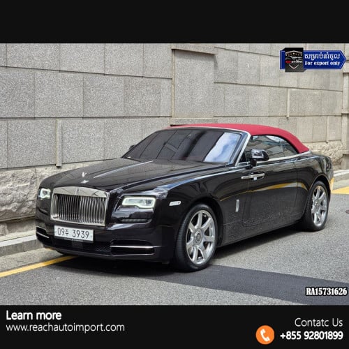 ទទួលនាំចូល | Pre order 2017 Rolls Royce Dawn 6.6 V12