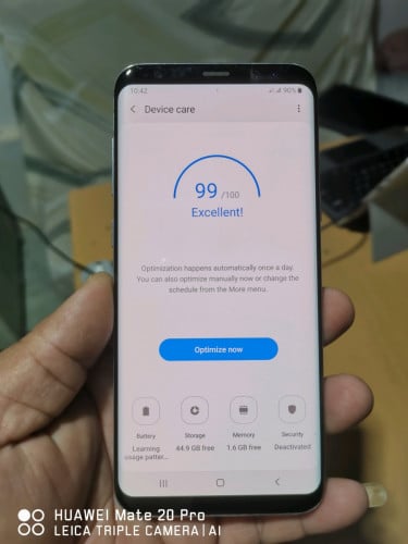 សៀមរាប លក់រឺដូរ Samsung S8Plus Sim2 បែកខ្នងក្រោយ
