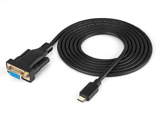 - Type-C to Com Cable (RS-232) 1.5m 9Hole អីវ៉ាន់មាននៅក្នុងស្តុក បងអាចធ្វើការកម្ម៉ង់បាន📩
