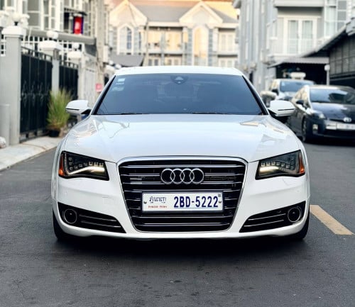✅ស្តុកថ្មី Audi A8L តួវែង  2013 full option ម្ចាស់ដើមទី1🚗