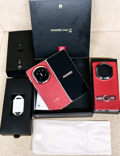 Huawei Mate X7 ក្រុមហ៊ុន នៅធានាមួយឆ្នាំពេញ