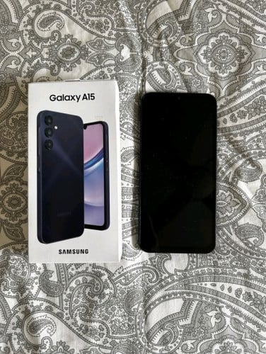 I want sell my samsung a15 Good condition 90% work all Company 2sim