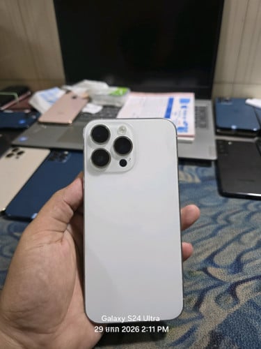 IPhone 14 Pro max 128G សំណុំស៊ីន ដូថ្ម 470$