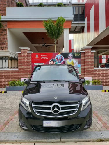 Mercedes Benz - V250ឆ្នាំ 2018ម្ចាស់ដើមទីមួយ 👉ធ្វើការប្ដូរ ថែមលុយ ជាមួយឡានរបស់អស់លោកអ្នកក៏បាន