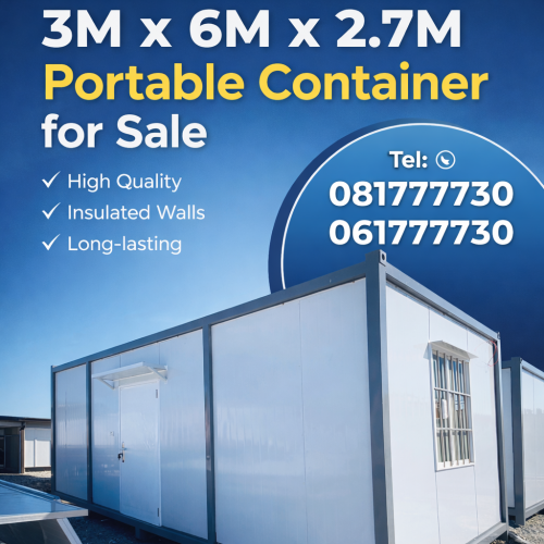 Portable Containers #ផ្ទះចល័ត #ផ្ទះលំហែ