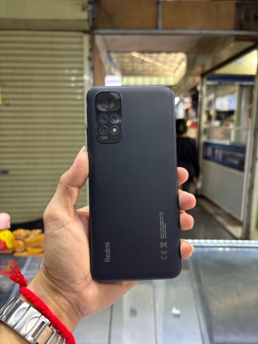 RedmiNote11 128G Ram6G Sim2 Global ម៉ាសុីនសានុំស្រុីន