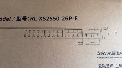 Switch Gigabit Sundray PoE RL-XS2550-26P-E