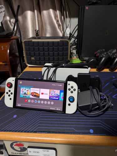 Switch OLED 64gb+128gb no jailbreak full set 6