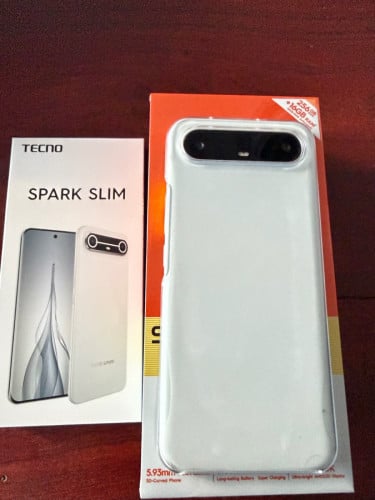 Tecno Spark slim 256G ថ្មី99.99ប្រើបានមួយអាទិត្យទេ មានកាបូបកាដូរឲទៀត
