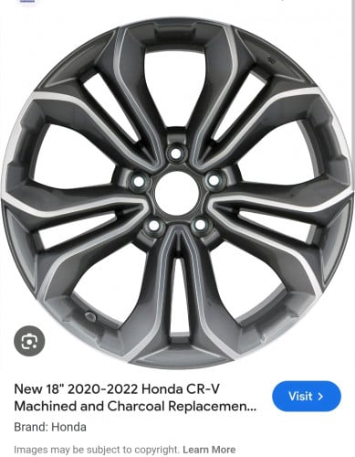 យ៉ានហ្សីន CRV 2021 រង្វង់18 និងសម្បក toyo