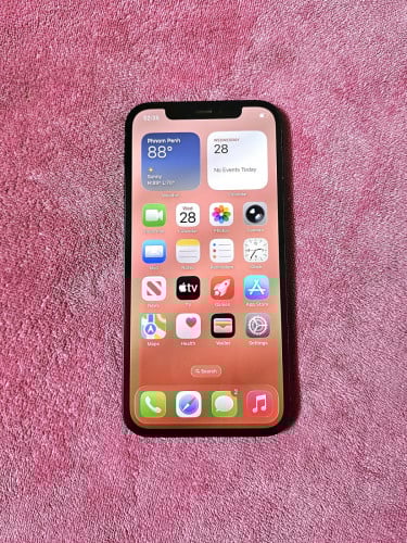 លក់ IPhone 12 64G/LL 98% នៅសុំណុំស៊ីន