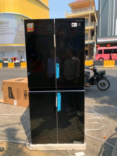 មានលក់ទូទឹកកក sharp ទ្វារ 4 តម្លៃពិសេសទិញមួយថែម2មុខ