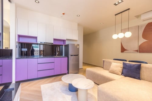 ខុនដូជួល ១បន្ទប់គេង Time Square 5 - 1 Bedroom Condo For Rent