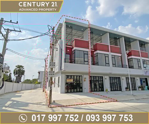 🏘 ផ្ទះអាជីវកម្ម កែង (SH) ក្នុងបុរី Sunny ត្រូវការលក់បន្ទាន់ខ្លាំង