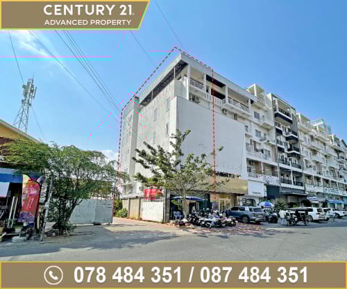 🏠 ផ្ទះអាជីវកម្ម (កែង) នៅជិតមហាវិថីម៉ៅសេទុង ត្រូវការលក់បន្ទាន់ខ្លាំង