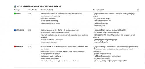 📣 Social Media Management Service