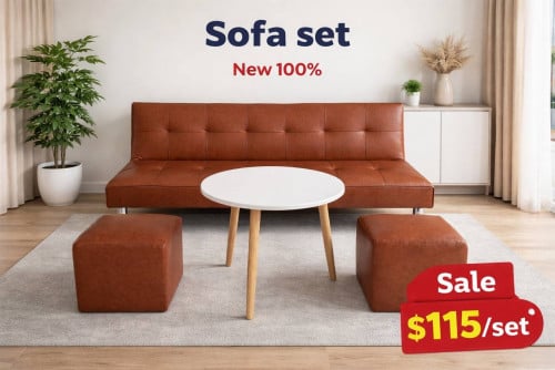 🔥 Modern Sofa Bed – Durable, Comfortable & Affordable🛋️