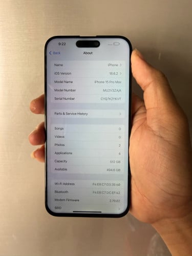 15pm 512G ZAស៊ីម2 ម៉ាស៊ីន​Zin ស្គែន​ អេក្រង់​Copy ភ្នំពេញ 469$