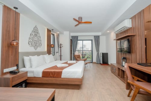 Apartment for Rent at Daun Penh Riverside ｜$700 💰