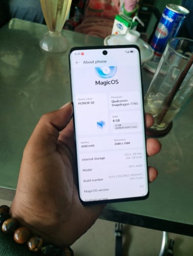 Honor 50 sim2 ram8G 256G. /  CH / ចំ