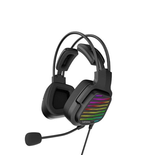 Lenovo - Thinkplus Wired Headphones G40 – Black