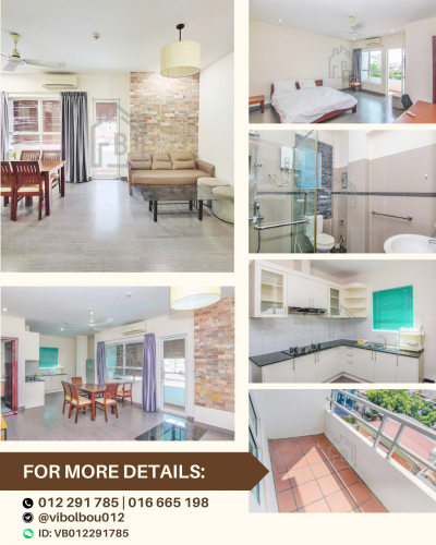 Modern Style 2 Bedrooms Apartment for RENT in front of RUPP