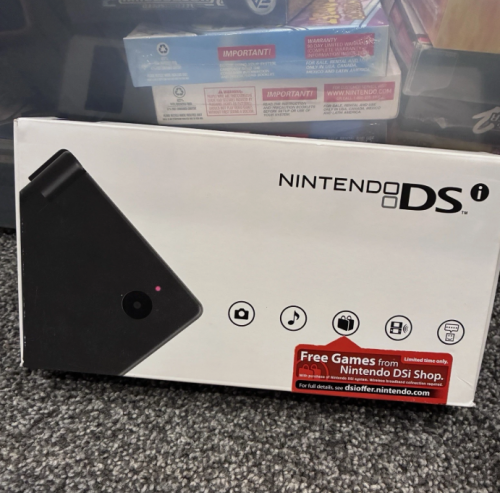Nintendo DSI Handheld Console BLACK Handheld Factory Sealed New