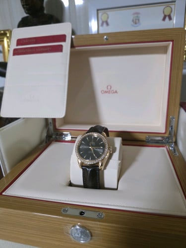 omega seamaster aqua terra rose gold 18k