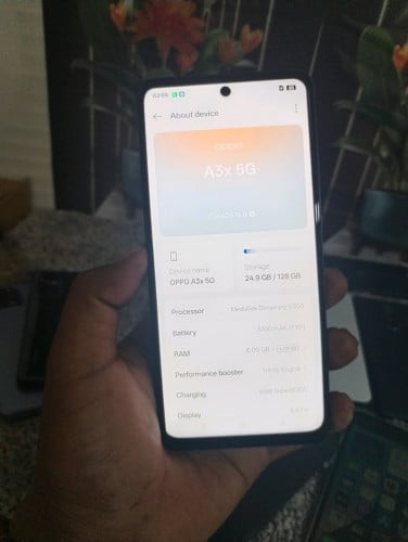 Oppo A3X 5G sim2.ram6G 128G / CH /