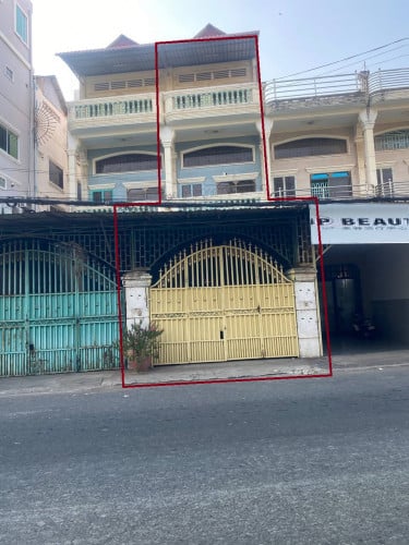 ផ្ទះអាជីវកម្មសម្រាប់ជួលនៅទួលទំពូង(ទីតាំងល្អ)