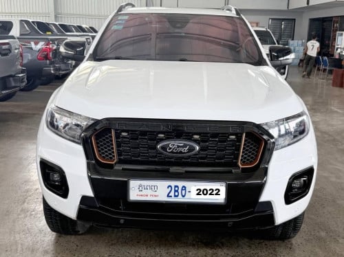 កាត់បានក្តៅៗ 2022 ️️Ford Ranger Wildtrak ឆ្នាំ2022 ម្ចាស់ដេីមកាត់ពីរម្ចាស់ដេីម សោពីរគ្រាប់